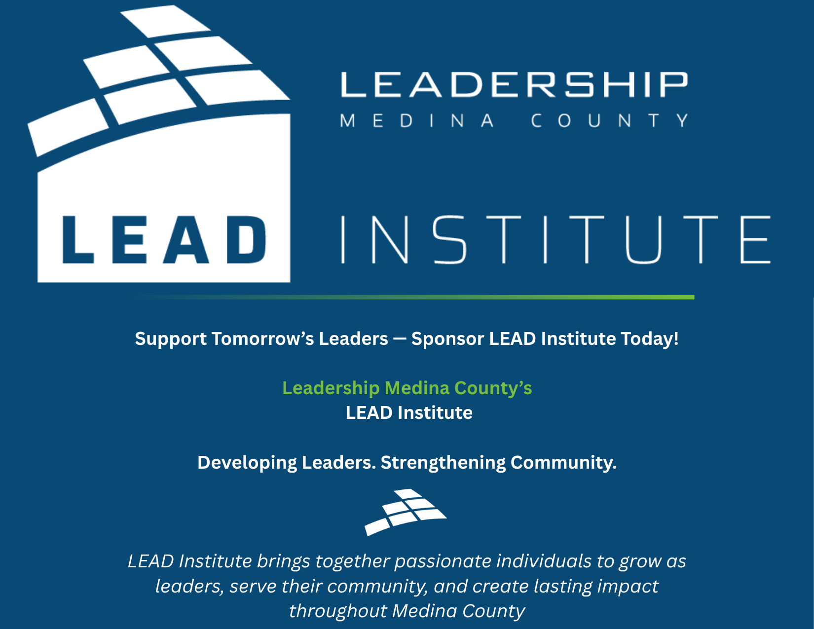 LEAD sponsorship graphic
